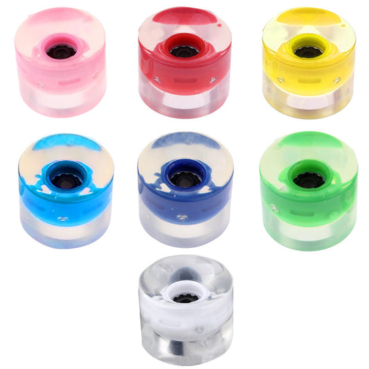 Four-wheel Skateboard 60x45mm Flashing Wheel