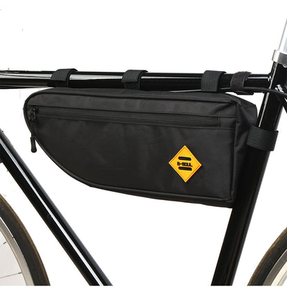 Bicycle large capacity triangle bag