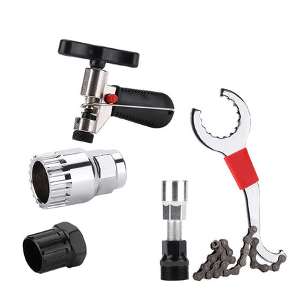 Bicycle Repair Tools Suit Mountain Bike Repair Chain-cutting Device