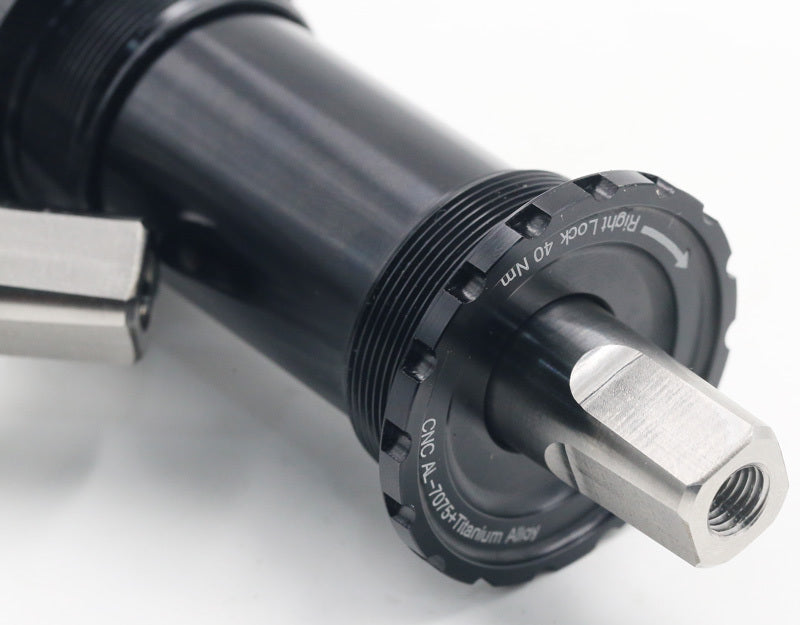 Titanium alloy hollow shaft square B.B.