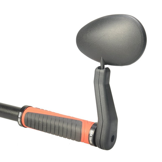 Rotating rearview mirror for bicycle reverse mirror