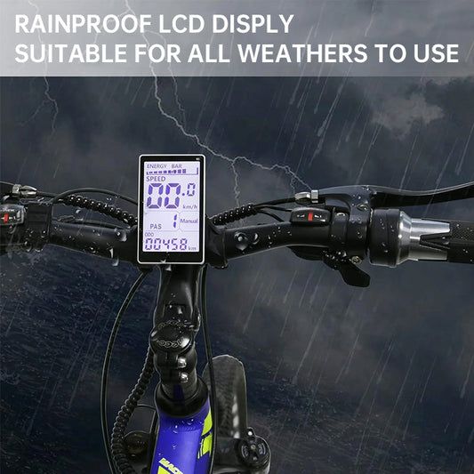 5 - Pin LCD Display Screen for M5 E - bikes: Speedometer & Control Panel, E - bike Accessory
