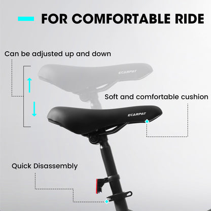 A26309 26 Inch Mountain Bike,Full-Suspension 21 Speeds Drivetrain With Disc-Brake Bicycle, Fat Tire Bike For Men